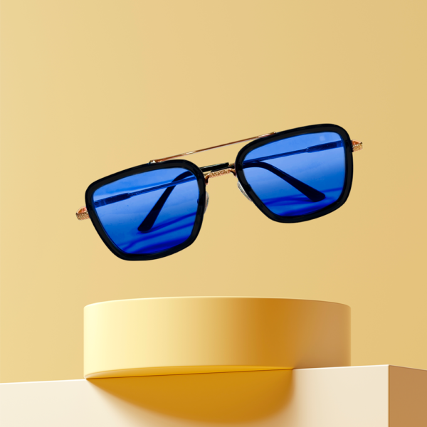 Lentes Azul Mar Modelo Tony Stark